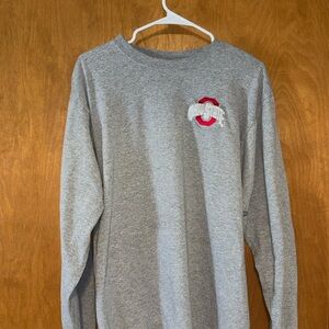 Vintage Ohio State Buckeyes Gray Long Sleeve T-Shirt